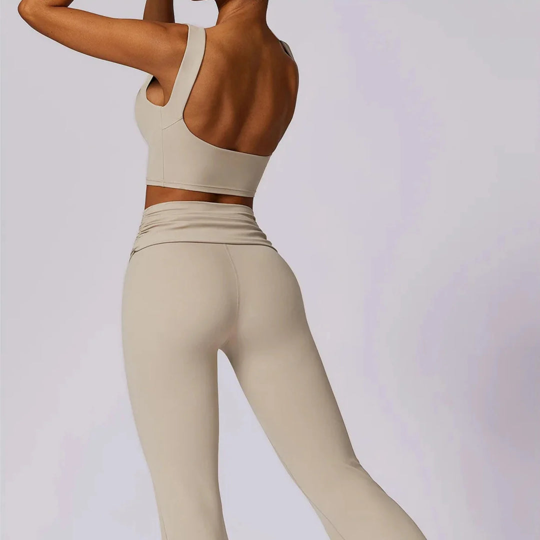 Soft Breathable 2-Piece Yoga Set