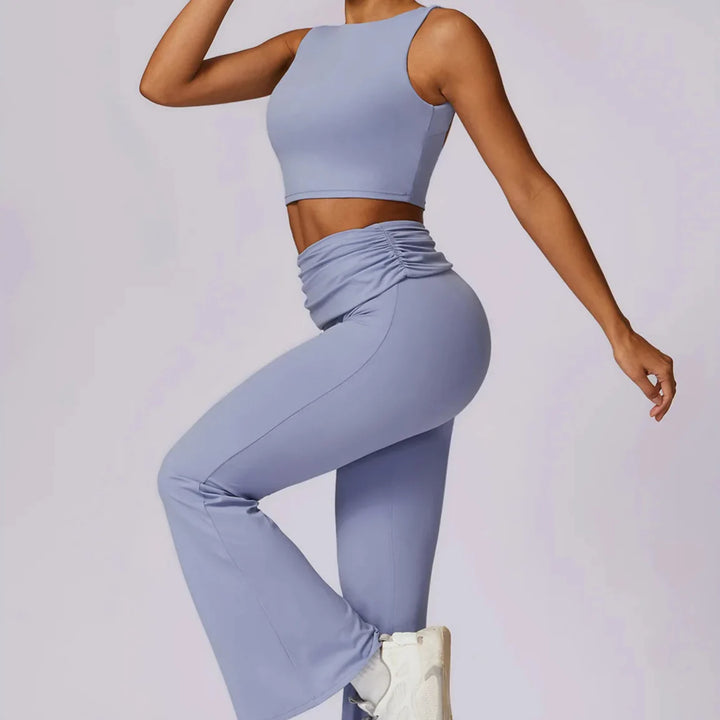 Soft Breathable 2-Piece Yoga Set