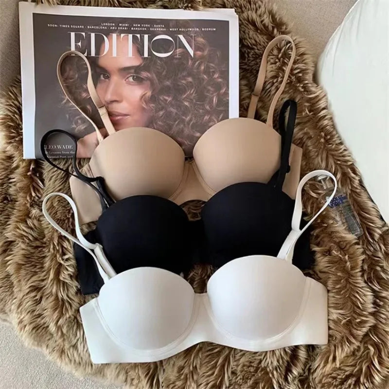 Seamless Adjustable Push-Up Everyday Bra
