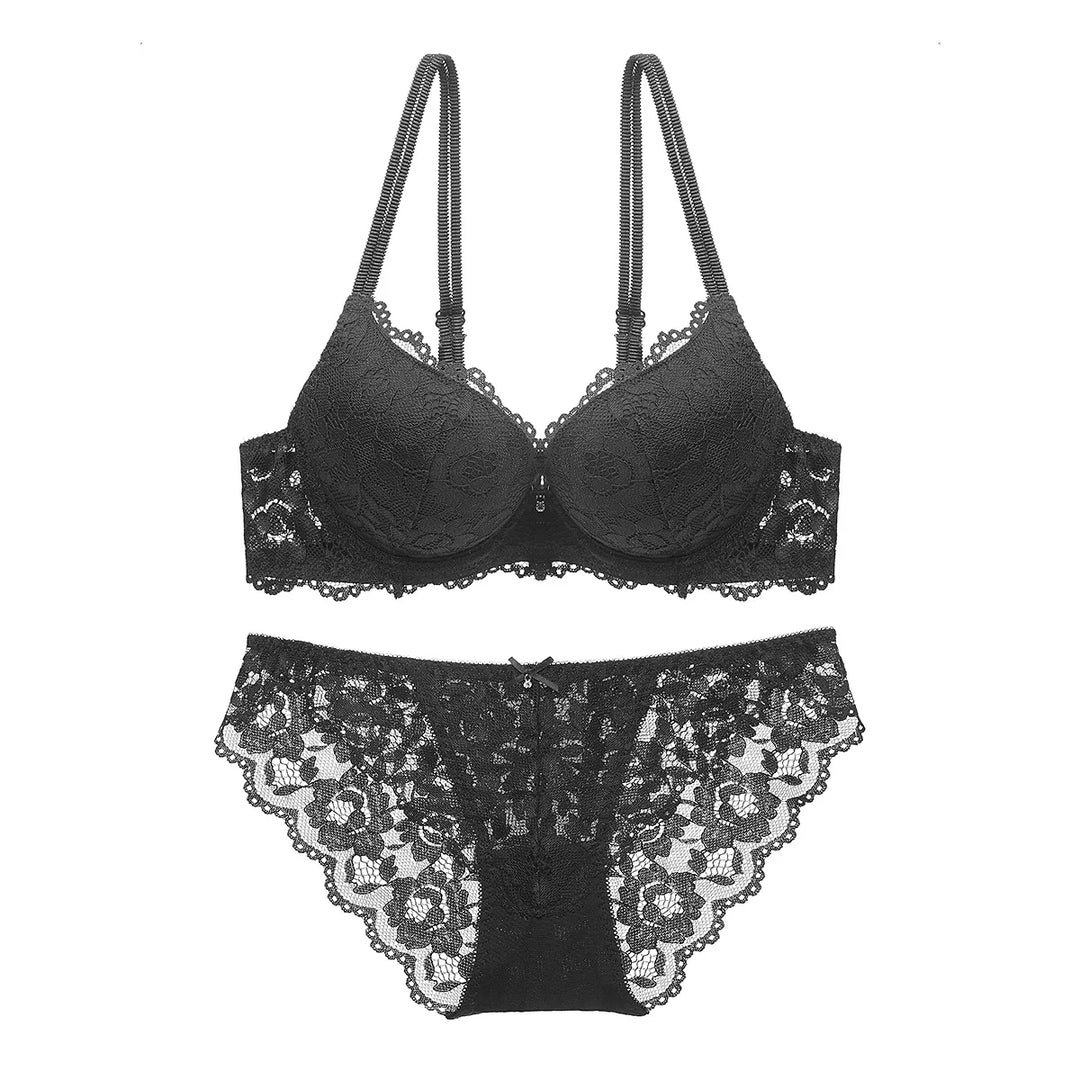 Push-Up Shaping Lace Lingerie Set