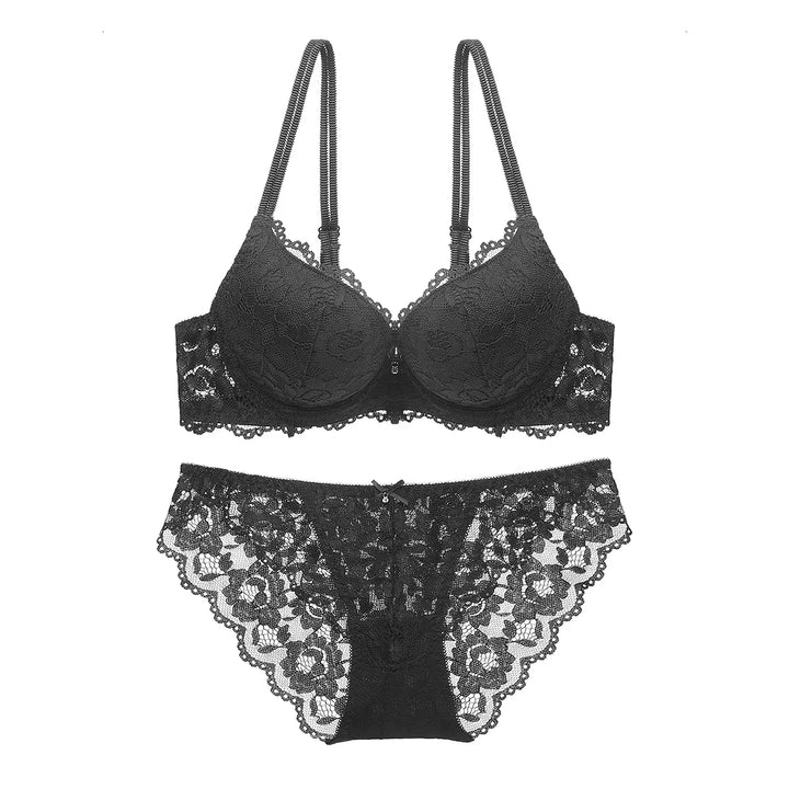 Push-Up Shaping Lace Lingerie Set