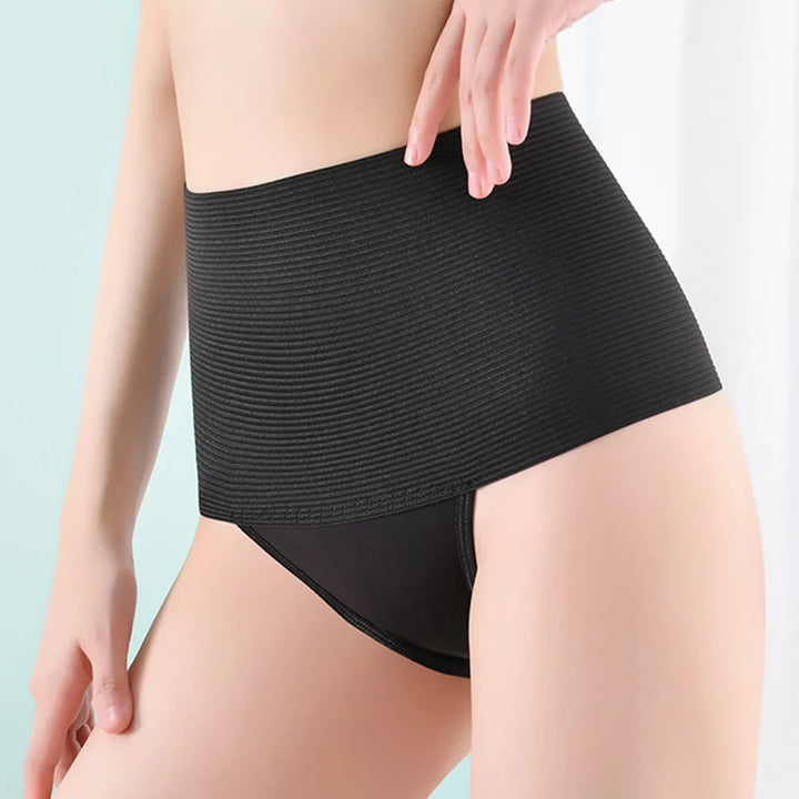 Breathable High-Waist Shaping Briefs