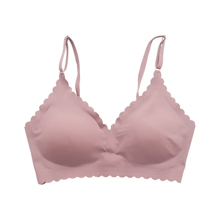 Seamless Wireless Smooth Asymmetric Bra