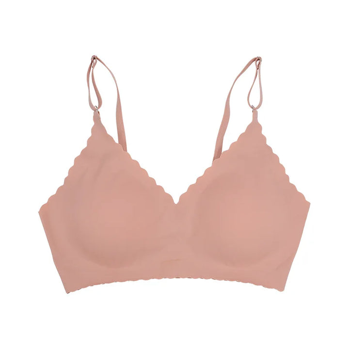 Seamless Wireless Smooth Asymmetric Bra