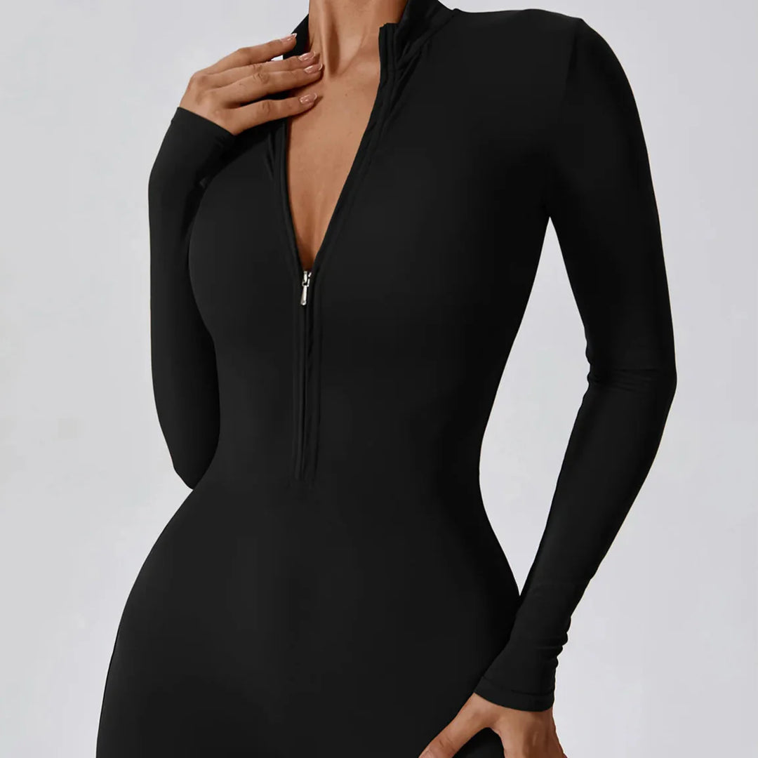 Fitted Stretch Sport Jumpsuit