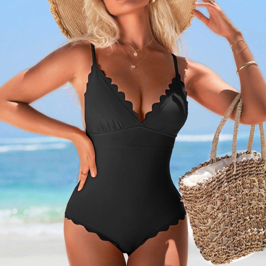 Classic Lightweight Plus-Size One-Piece Swimsuit