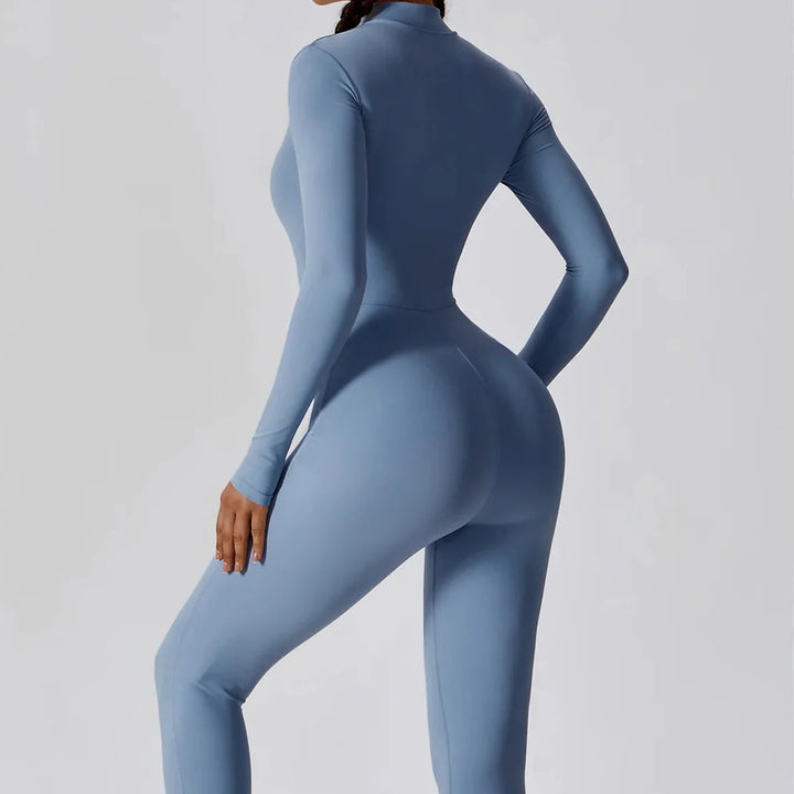 Fitted Stretch Sport Jumpsuit