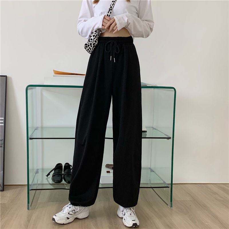 Adjustable Waist Relaxed Sweatpants