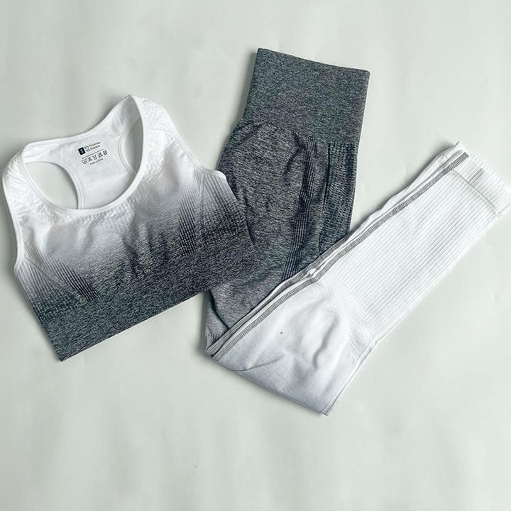 Non-Mesh Figure-Shaping Active Sports Set