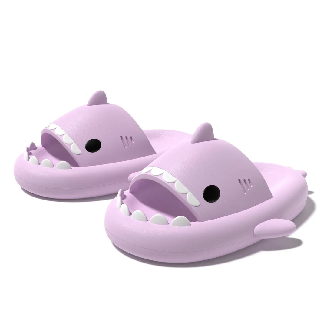 Ergonomic Thick-Sole Shark Slippers