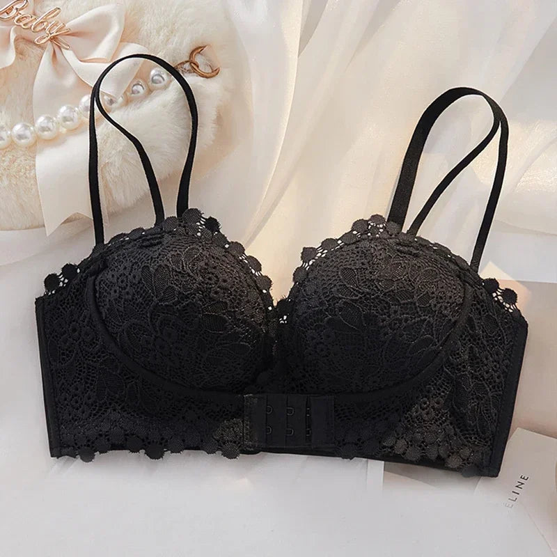 Lace Push-Up Adjustable Bra for Smaller Bust