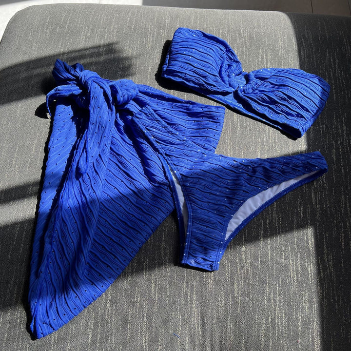 One-Piece Lingerie with Skirt Adjustable
