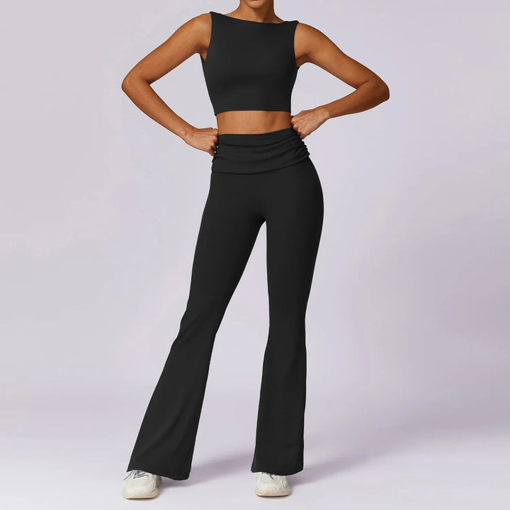 Soft Breathable 2-Piece Yoga Set