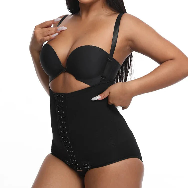 Adjustable Strap Figure-Shaping Bodysuit