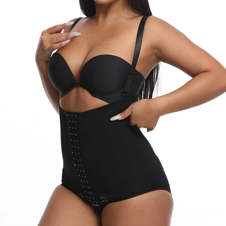 Adjustable Strap Figure-Shaping Bodysuit