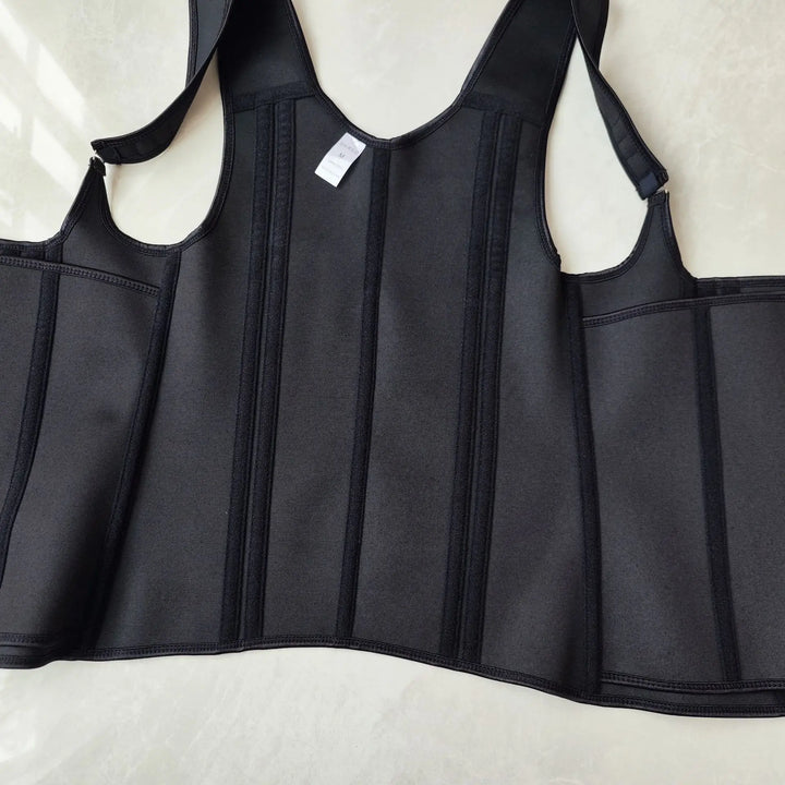 Double Adjustable Strap Plus-Size Waist Corset