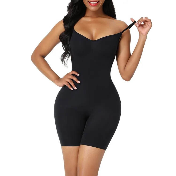 Bust-Lifting Tummy-Control Plus-Size Bodysuit