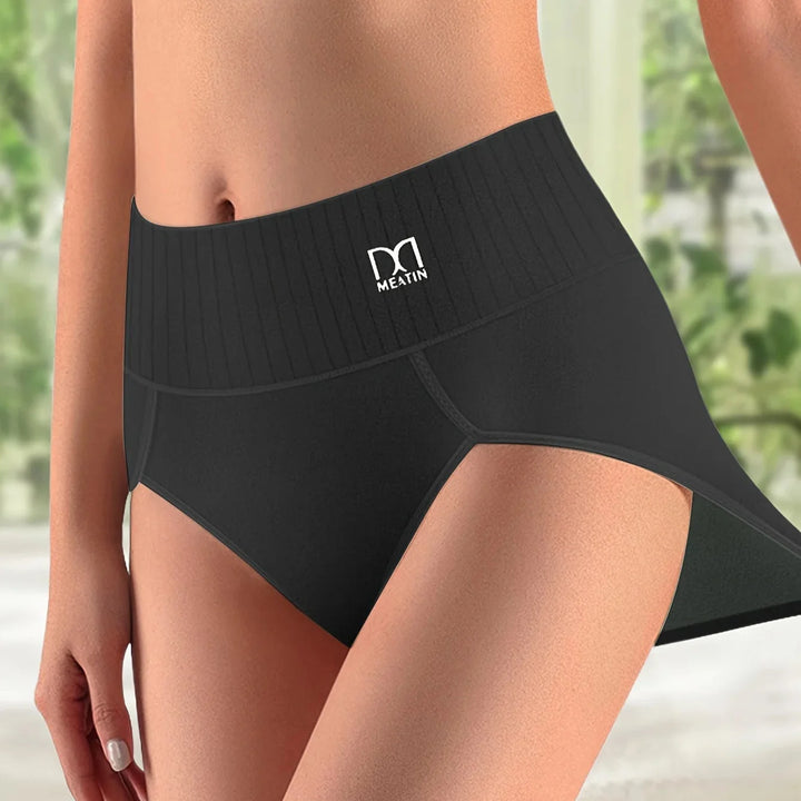 4-Pack Breathable High-Waist Classic Briefs Set