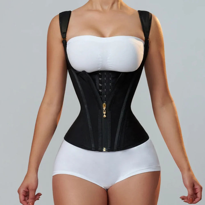 Double Adjustable Strap Plus-Size Waist Corset