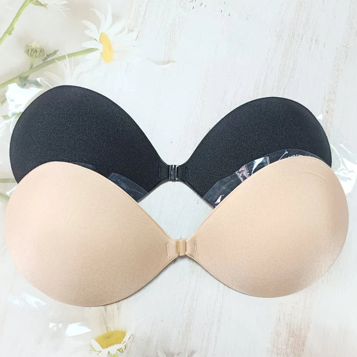 Invisible Stick-On Strapless Adhesive Bra