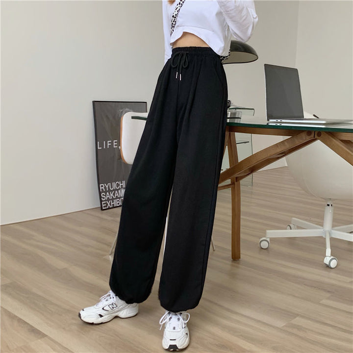 Adjustable Waist Relaxed Sweatpants