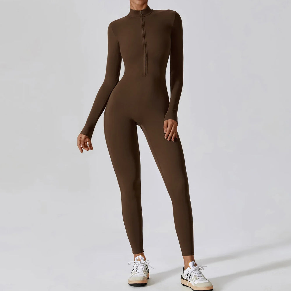 Fitted Stretch Sport Jumpsuit