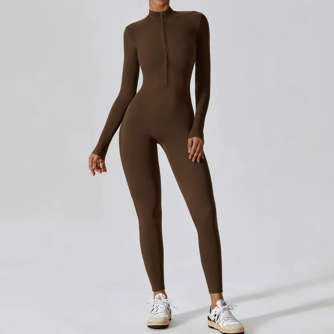 Fitted Stretch Sport Jumpsuit