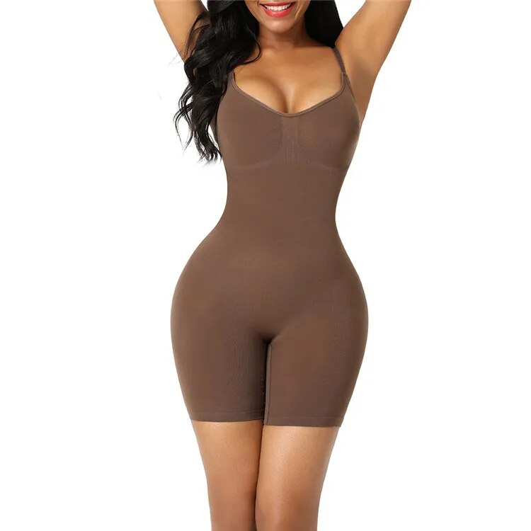 Bust-Lifting Tummy-Control Plus-Size Bodysuit