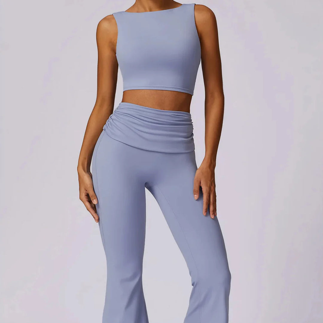 Soft Breathable 2-Piece Yoga Set