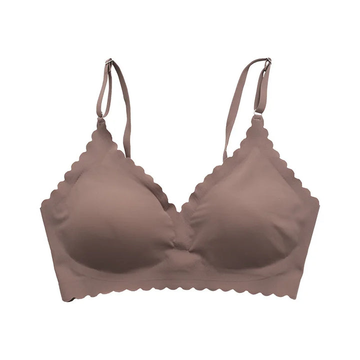 Seamless Wireless Smooth Asymmetric Bra