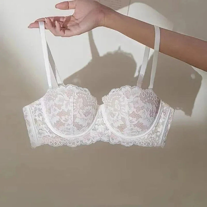 Lace Push-Up Adjustable Decorative Bra