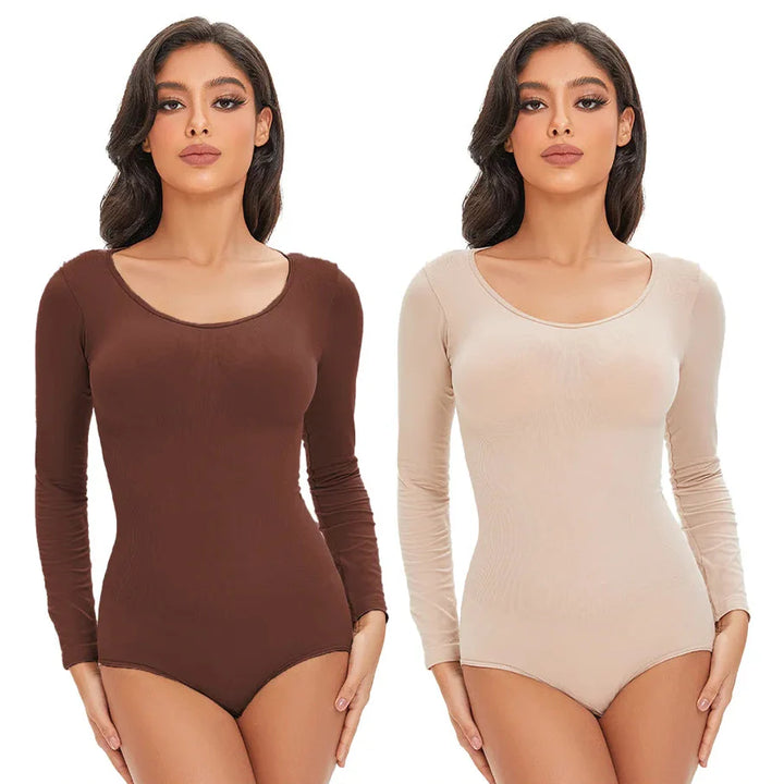 Seamless Stretch Adapting Plus-Size Shaping Bodysuit