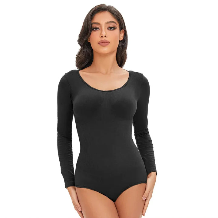 Seamless Stretch Adapting Plus-Size Shaping Bodysuit