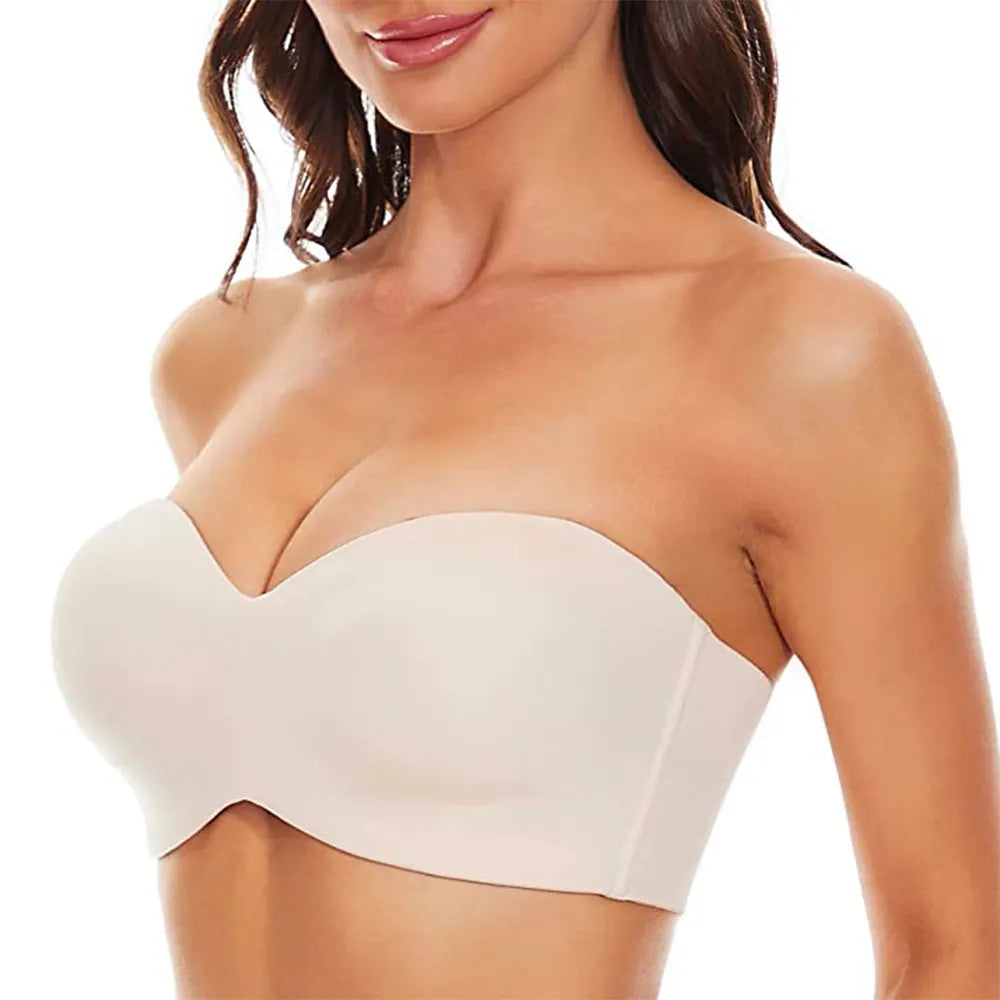 Smooth Seamless Push-Up Adjustable Bra