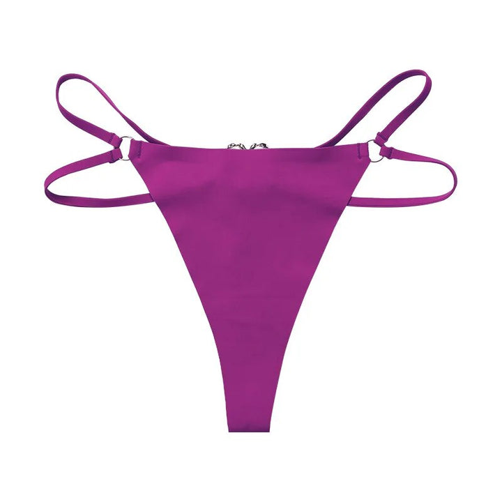 Smooth Decorative Heart Figure-Flattering Thong