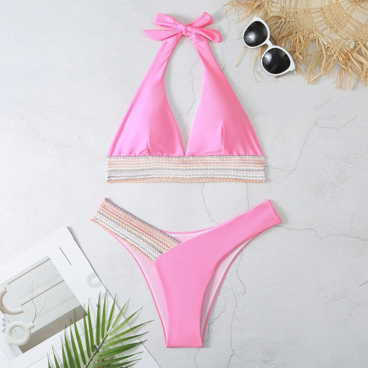 High-Waist Figure-Flattering Bikini