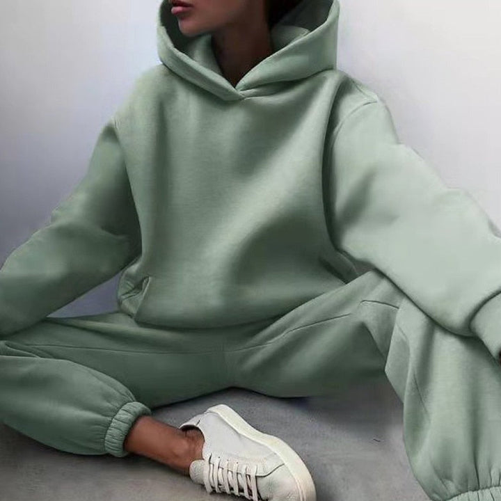 Relaxed Sweatshirt Tracksuit Set