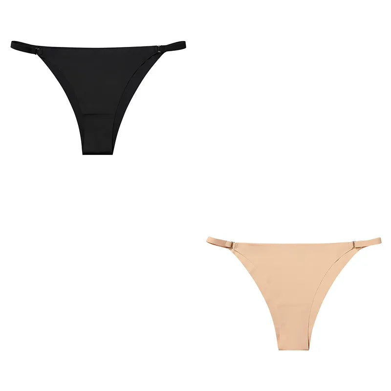 2-Pack Seamless Smooth Thong Set