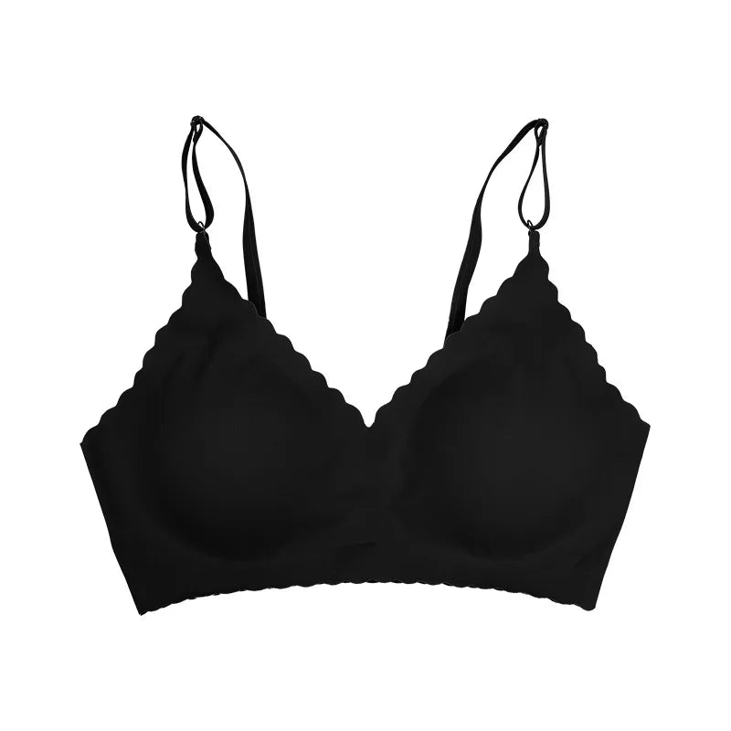 Seamless Wireless Smooth Asymmetric Bra