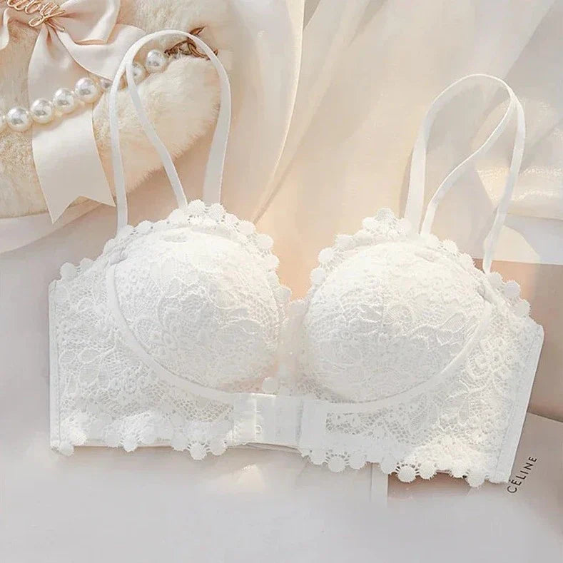 Lace Push-Up Adjustable Bra for Smaller Bust