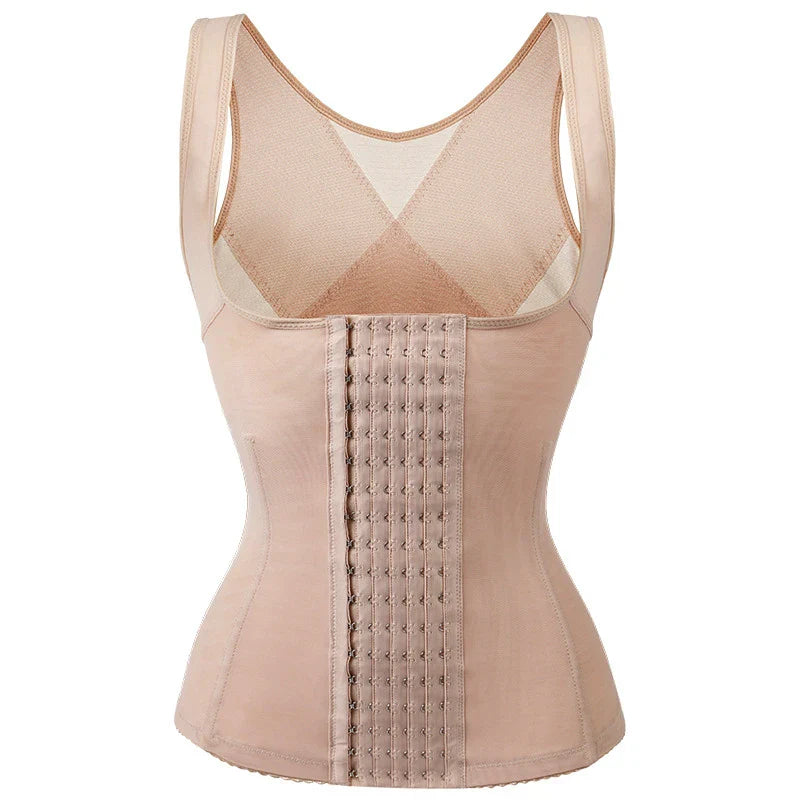 Reinforced Adjustable Plus-Size Waist Corset