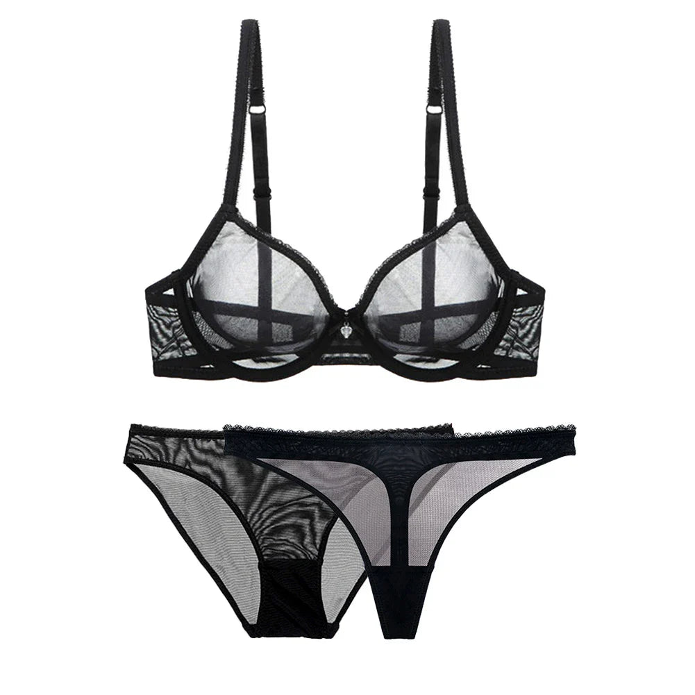 4-Piece Figure-Enhancing Lingerie Set