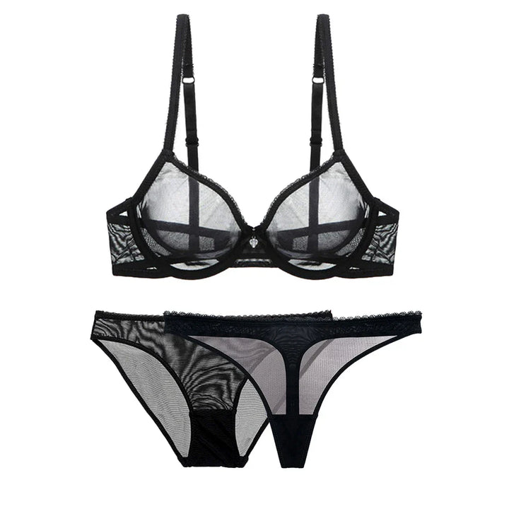 4-Piece Figure-Enhancing Lingerie Set