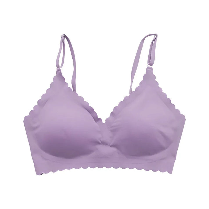 Seamless Wireless Smooth Asymmetric Bra