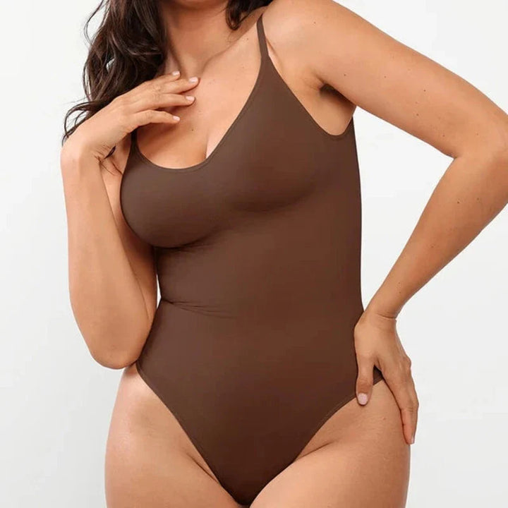 Open-Back Shaping Bodysuit