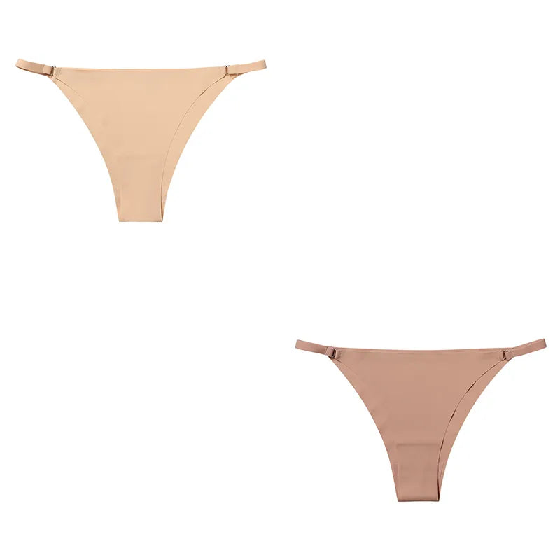2-Pack Seamless Smooth Thong Set