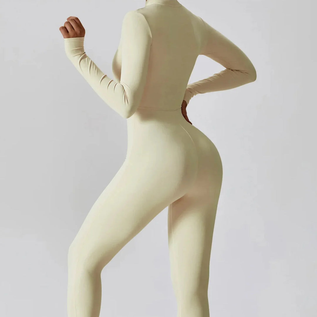 Fitted Stretch Sport Jumpsuit