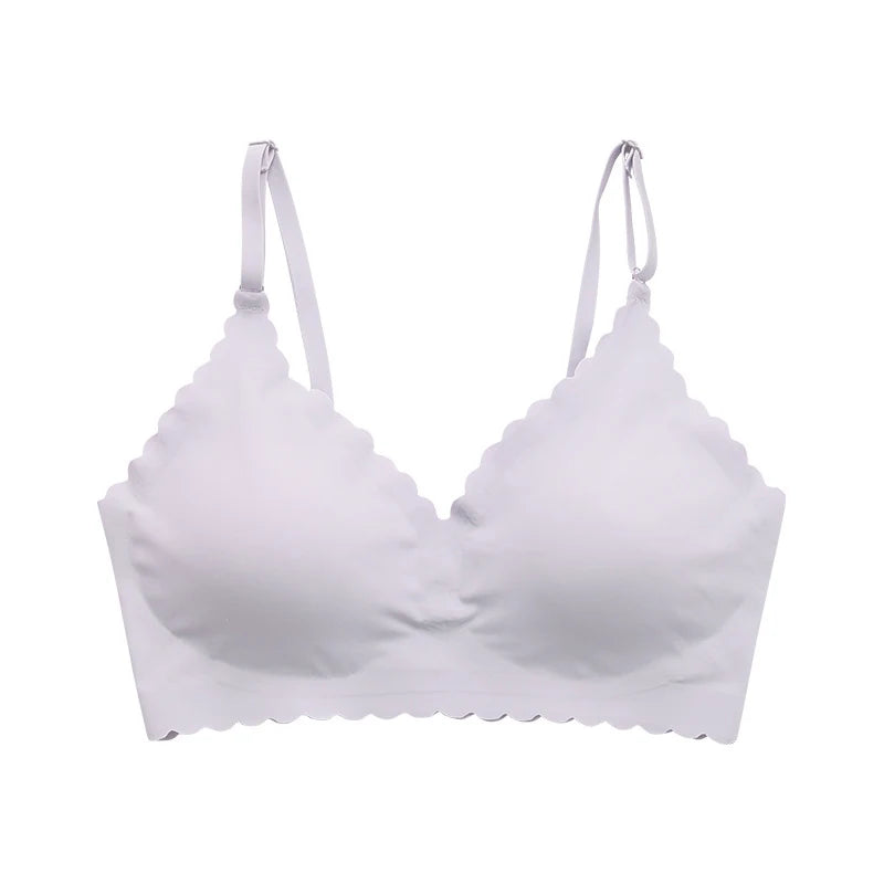 Seamless Wireless Smooth Asymmetric Bra