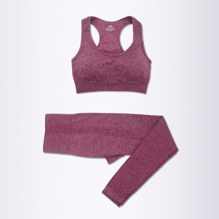 Push-Up Sports Set Leggings Nylon Spandex Breathable