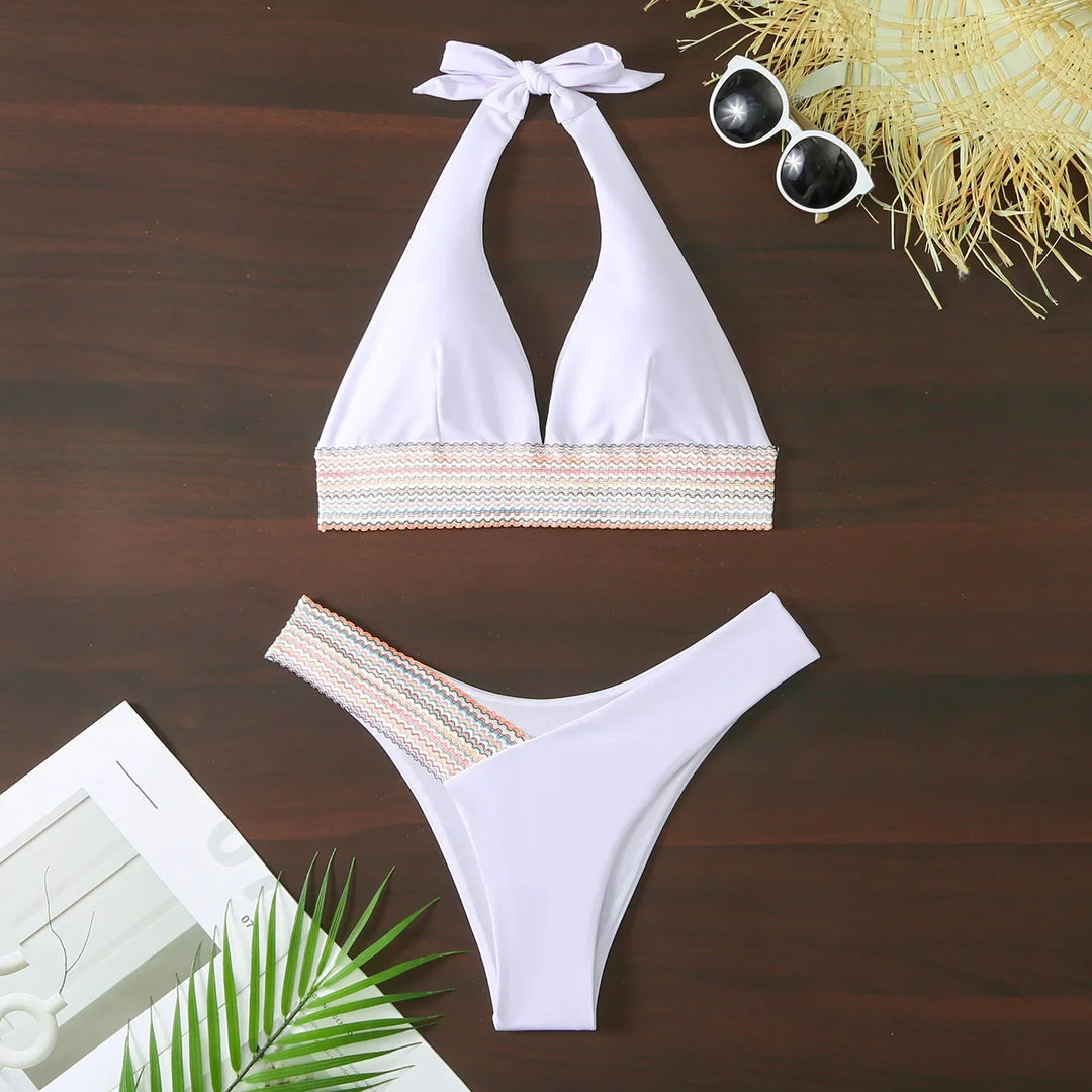 High-Waist Figure-Flattering Bikini